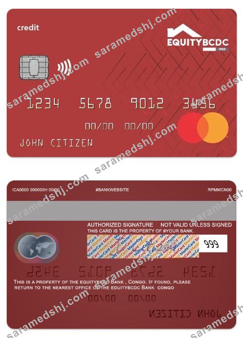 Congo EquityBCDC bank credit mastercard
